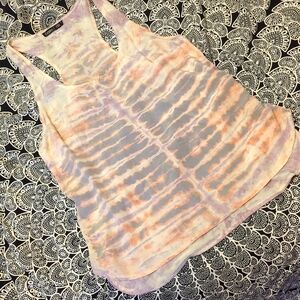 Gypsy 05 silk racer back flowy top